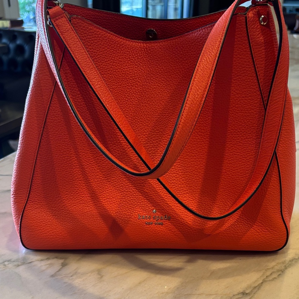 Kate Spade Vibrant Orange Shoulder Bag